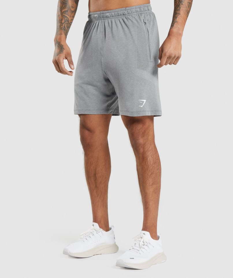 Men\'s Gymshark Vital Light Shorts Grey | NZ 3IQCOL